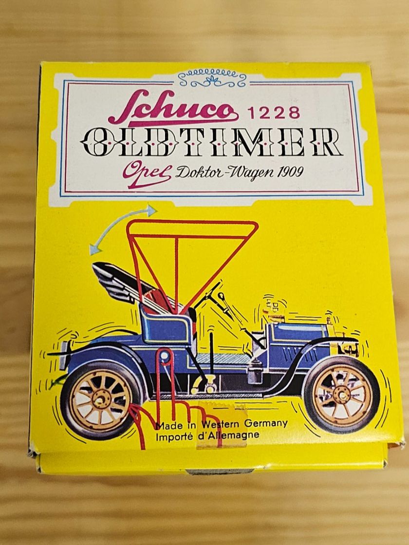 Schuco Modellautos: Schuco 1228 Oldtimer Opel Doktor-Wagen 1909 – Gebraucht aus Rüti GL von 4oops 4