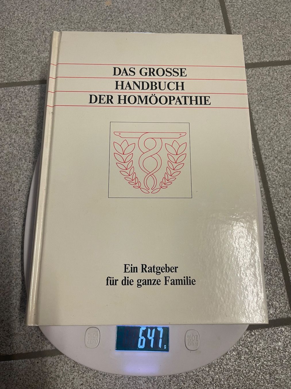 Bücher: Das grosse Handbuch der Homöopathie : ein Ratgeber.... – Gebraucht aus Eschen von books_and_more