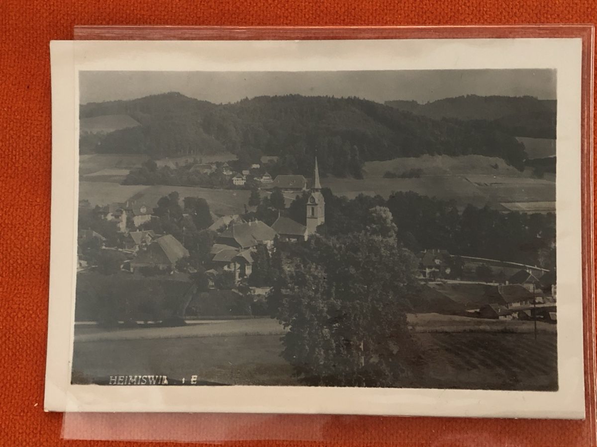 Cartoline postali: 4 uralte AK, Litho 1899, Heimiswil etc.  – Usato da Lufingen venduto da Rac0 2