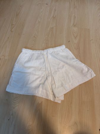 Leinen Shorts Abercrombie & Fitch Weiss Grösse S