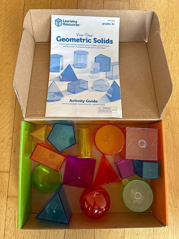 Jeux: Geometric Solids (Learning Resources) – D'occasion à Dübendorf par lij_9w87 1