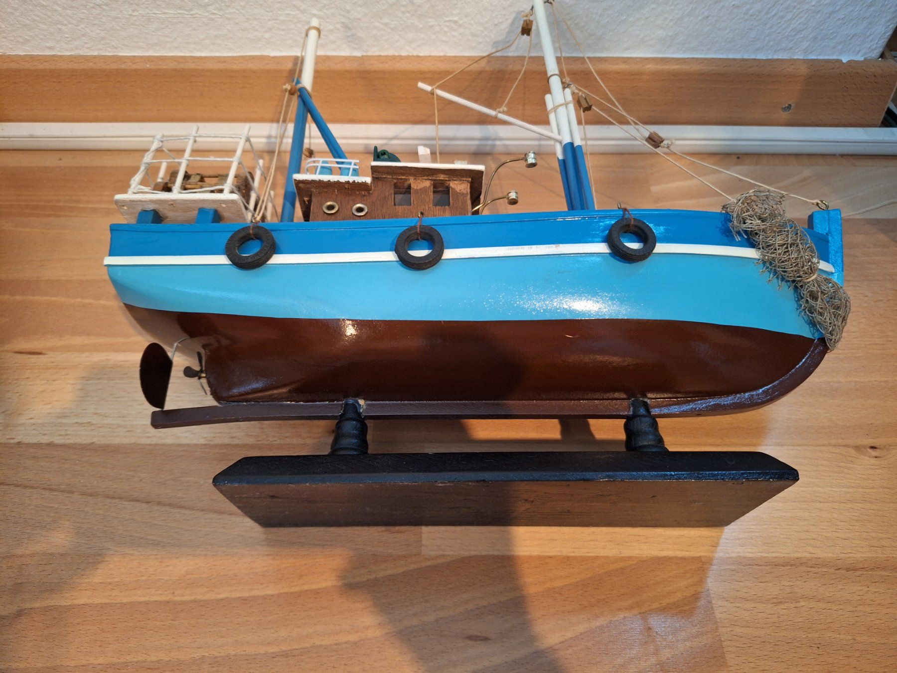 Kit di modellismo & Modellini statici: Schönes Deko Holzschiff – Usato da Zürich venduto da Mwb5 3