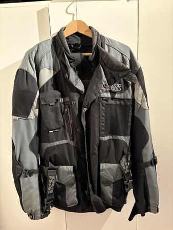 IXS Motorradjacke Textil, Allwetter, Grösse L