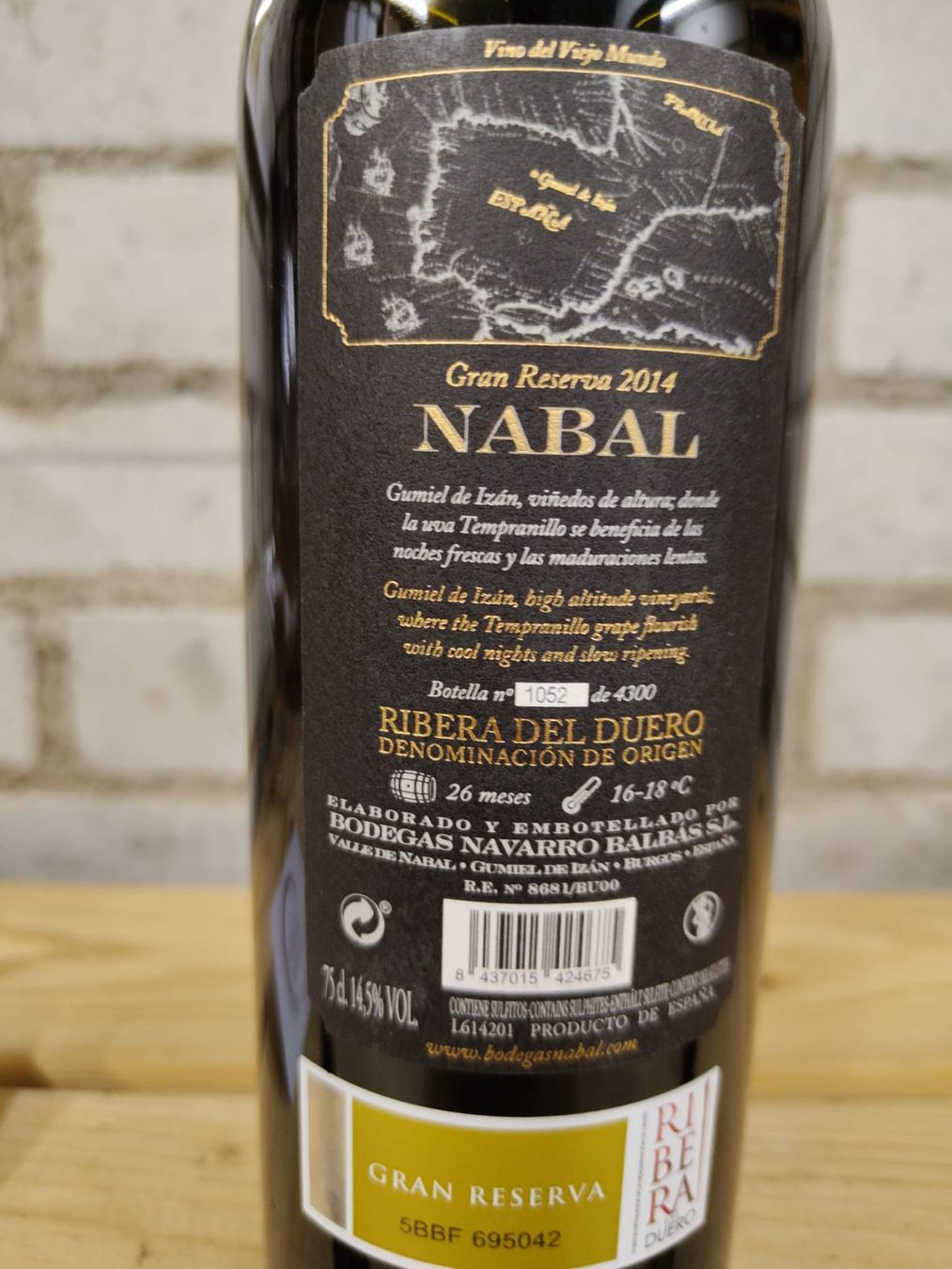 Vino: 2014 Nabal Gran Reserva – Nuovo (secondo la descrizione) da Münchenstein venduto da wusmarino 2