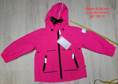 Reima Kinderjacke Gr. 86, neu wasserdicht winddicht