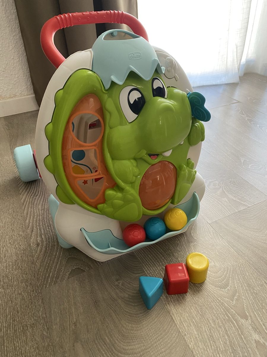 Chicco Fahrzeuge für Kinder: Chariot de marche Chicco Dino ECO+ neuf – Neu und originalverpackt aus Delémont von Emi-98 6