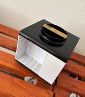 Meuble tourniquet pour cassettes audio marque Schott