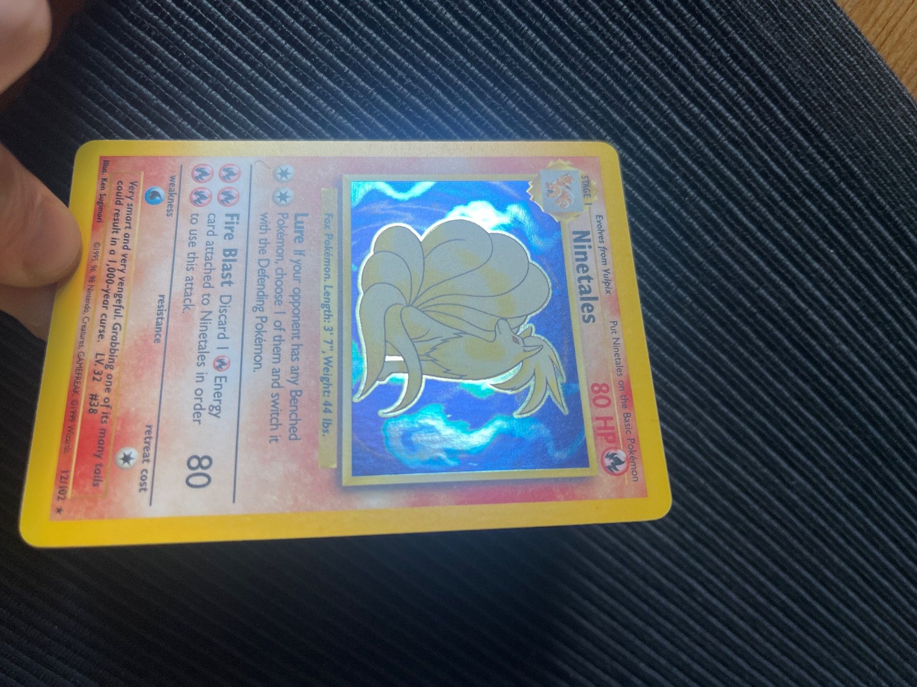 Pokémon Carte collezionabili: Pokemon Ninetales holo Base Set englisch – Usato da Wabern venduto da Collectfun 1