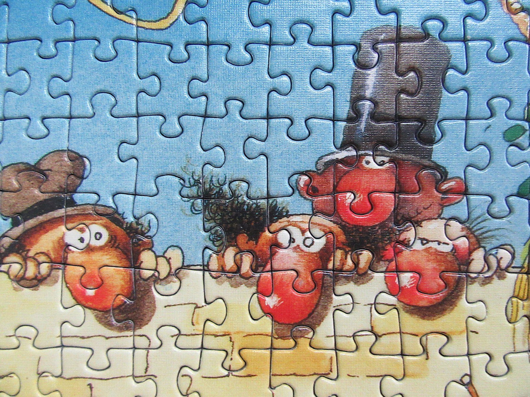 Heye Puzzles: Heye Puzzle 1000 Teile - Playground - Loup Catoon Classics – Gebraucht aus Auenstein von Padabimbim 3