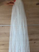 Poirier Schleier mit Perlen 120cm