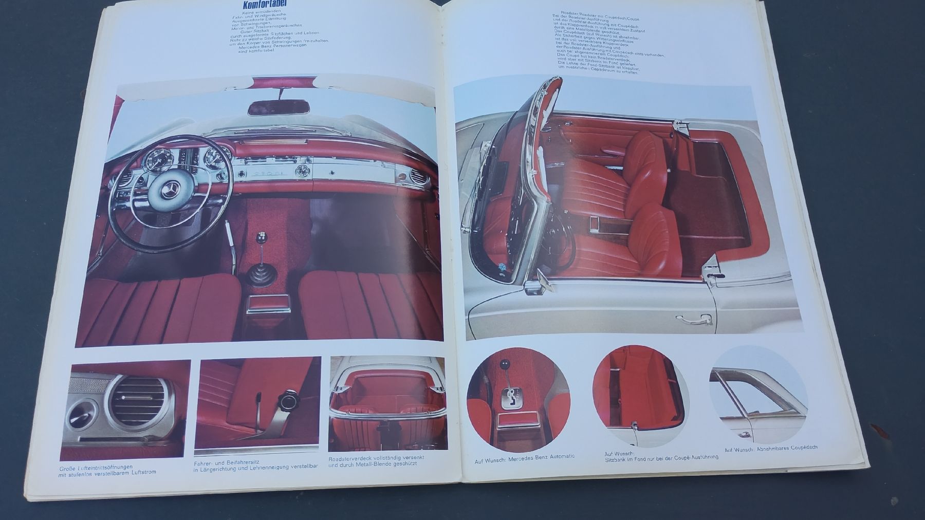 Mercedes-Benz Dokumente: Mercedes 280 SL Pagode Prospekt – Gebraucht aus Zürich von hec_j689 3