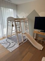 Gym Klettergerüst für Kinder mit Rutsche und Schaukel