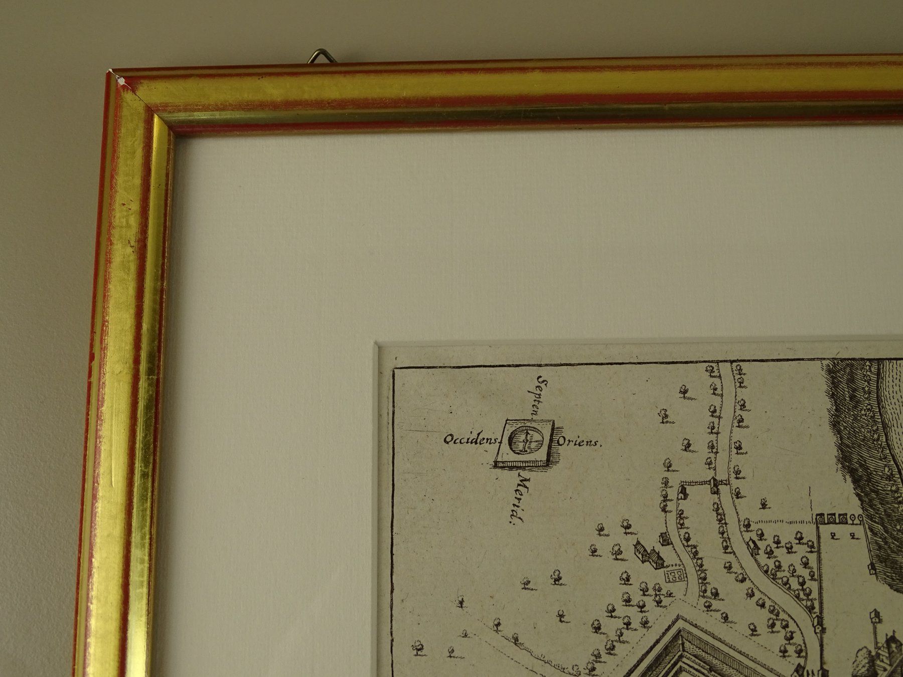 Incisioni: BERN, MERIAN KUPFERSTICH 1654 – Usato da Grüningen venduto da Kartensammler 5