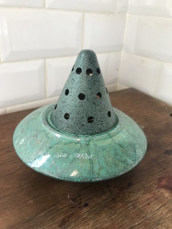Lampe Berger Céramique Modèle Pierre Casenove - France, Diffuseur De Parfum, Très Bon état