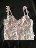 Floral Print Corset Top