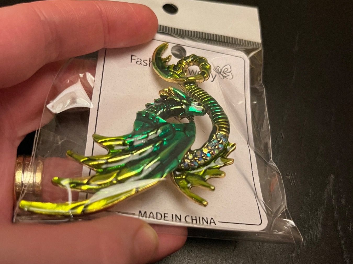 Ciondoli: Brosche/ Anhänger ( 2 in 1) Drache – Nuovo (secondo la descrizione) da Gams venduto da Mariawicca 4