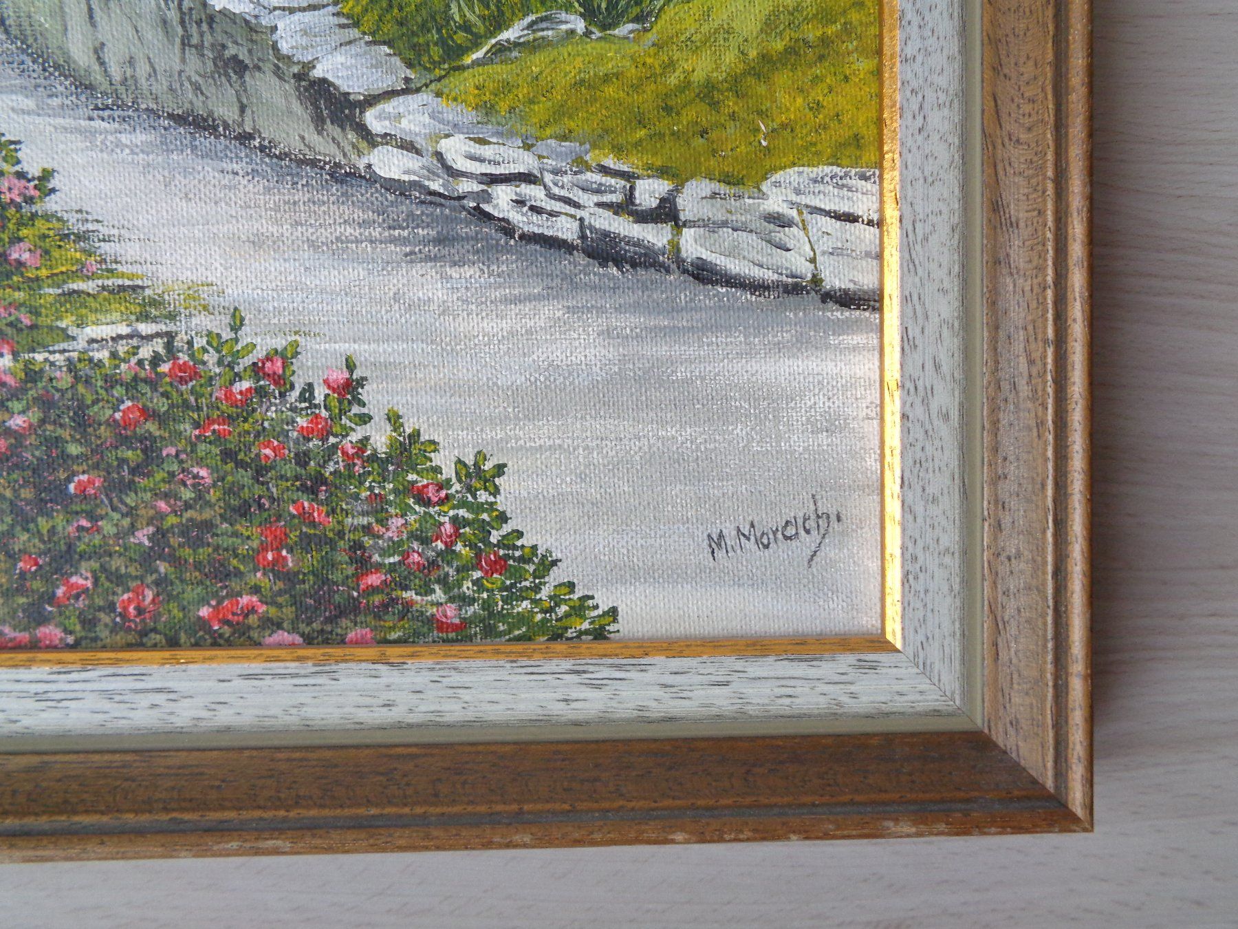 Gemälde: ORIGINAL GEMÄLDE BRAUNWALD SIGNIERT – Gebraucht aus Henggart von linda666 1