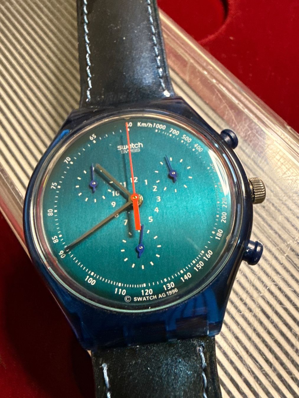 Swatch Uhren: Swatch Chrono 1996 Ungetragen – Neu (gemäss Beschreibung) aus Pfeffingen von Allhandelklgwatches