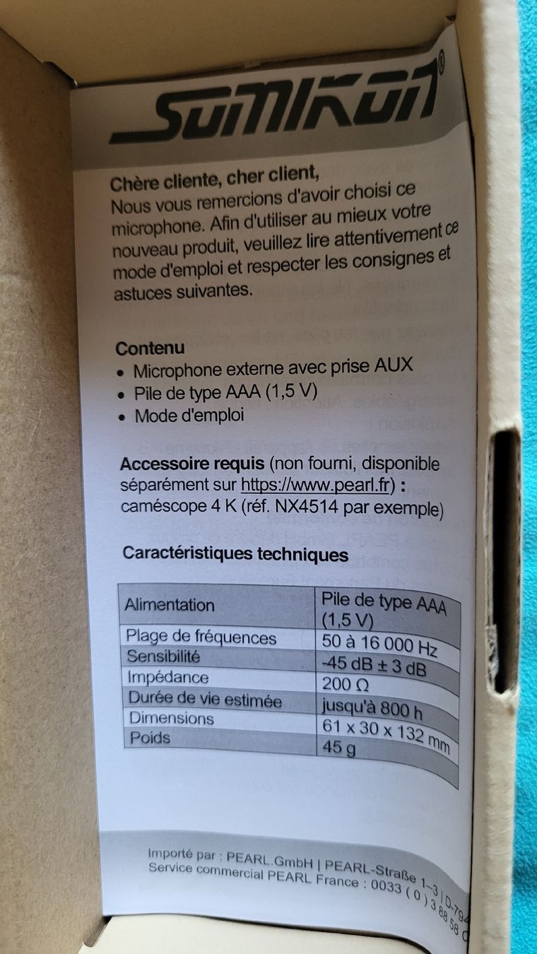 Mikrofone: Microfono Video Camera Universale  – Gebraucht aus Splügen von man_9l5w 4