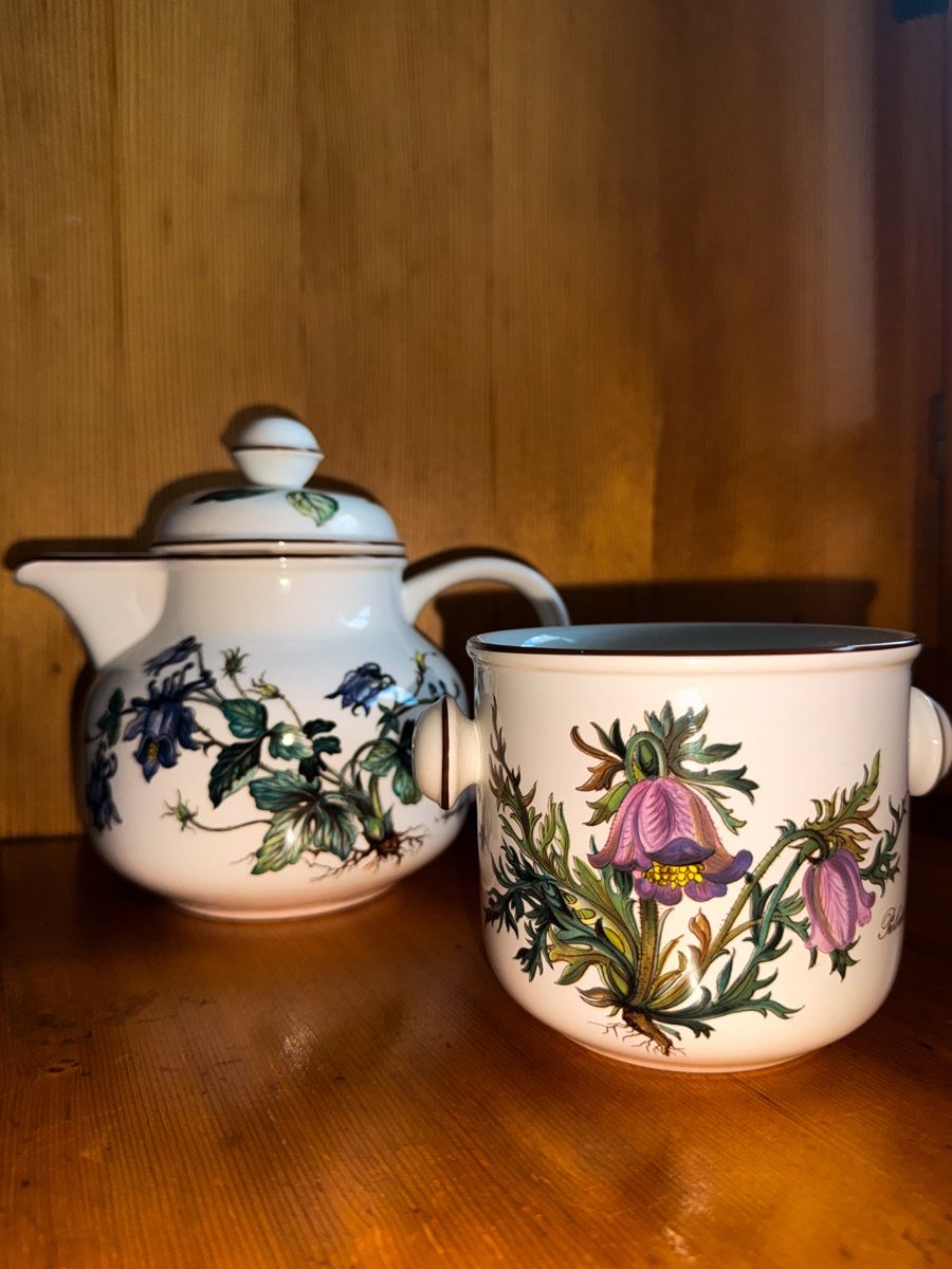 Villeroy & Boch Teekannen: Service thé Villeroy & Boch Botanica – Gebraucht aus Le Sentier von dar_hb62 9