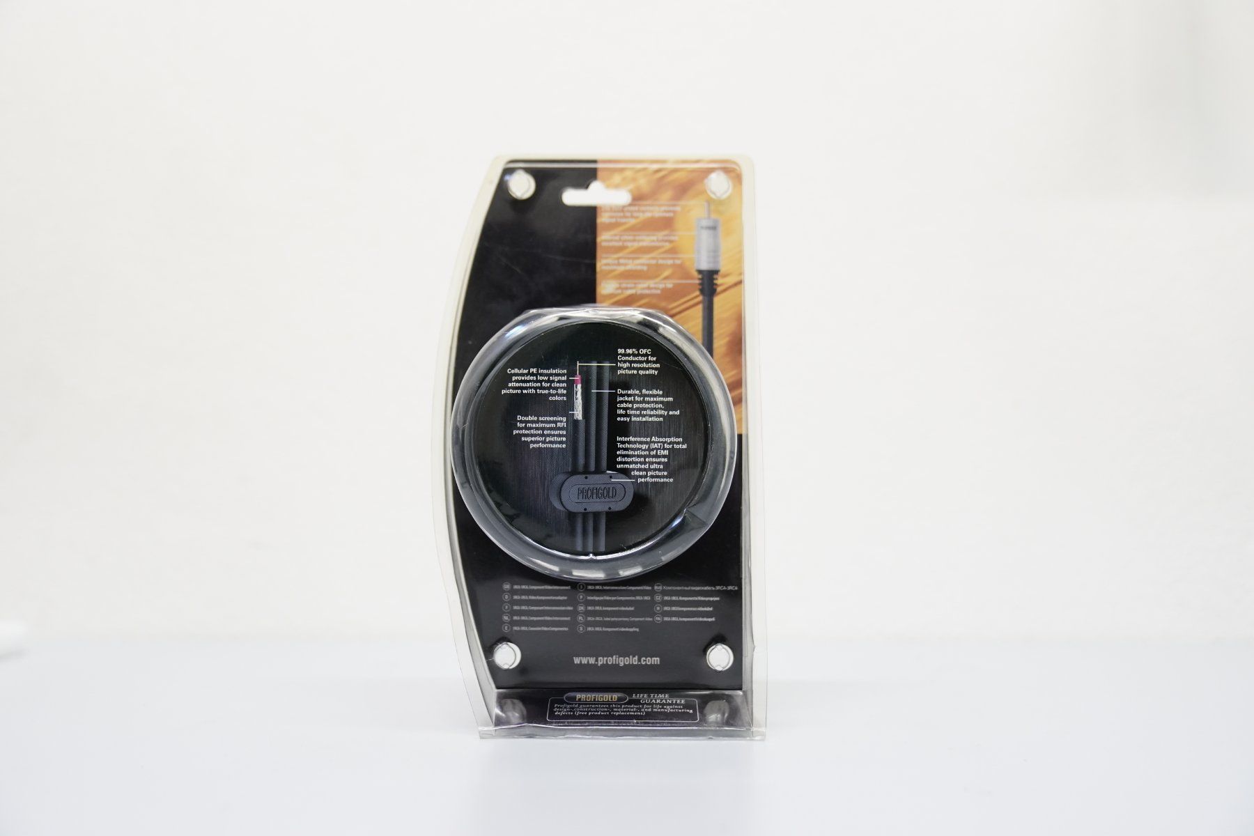 Profigold Cavi: Component Video Kabel 5 Meter Profigold – Nuovo e nell'imballaggio originale da Hochdorf venduto da av-electronics 2