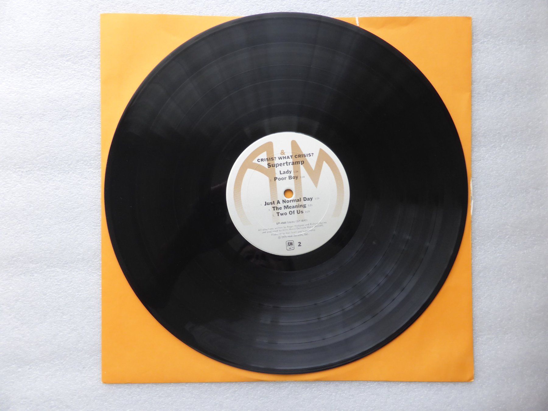 Schallplatten: VINYL  LP  SUPERTRAMP – Gebraucht aus Küssnacht am Rigi von Sunnestrahl 3