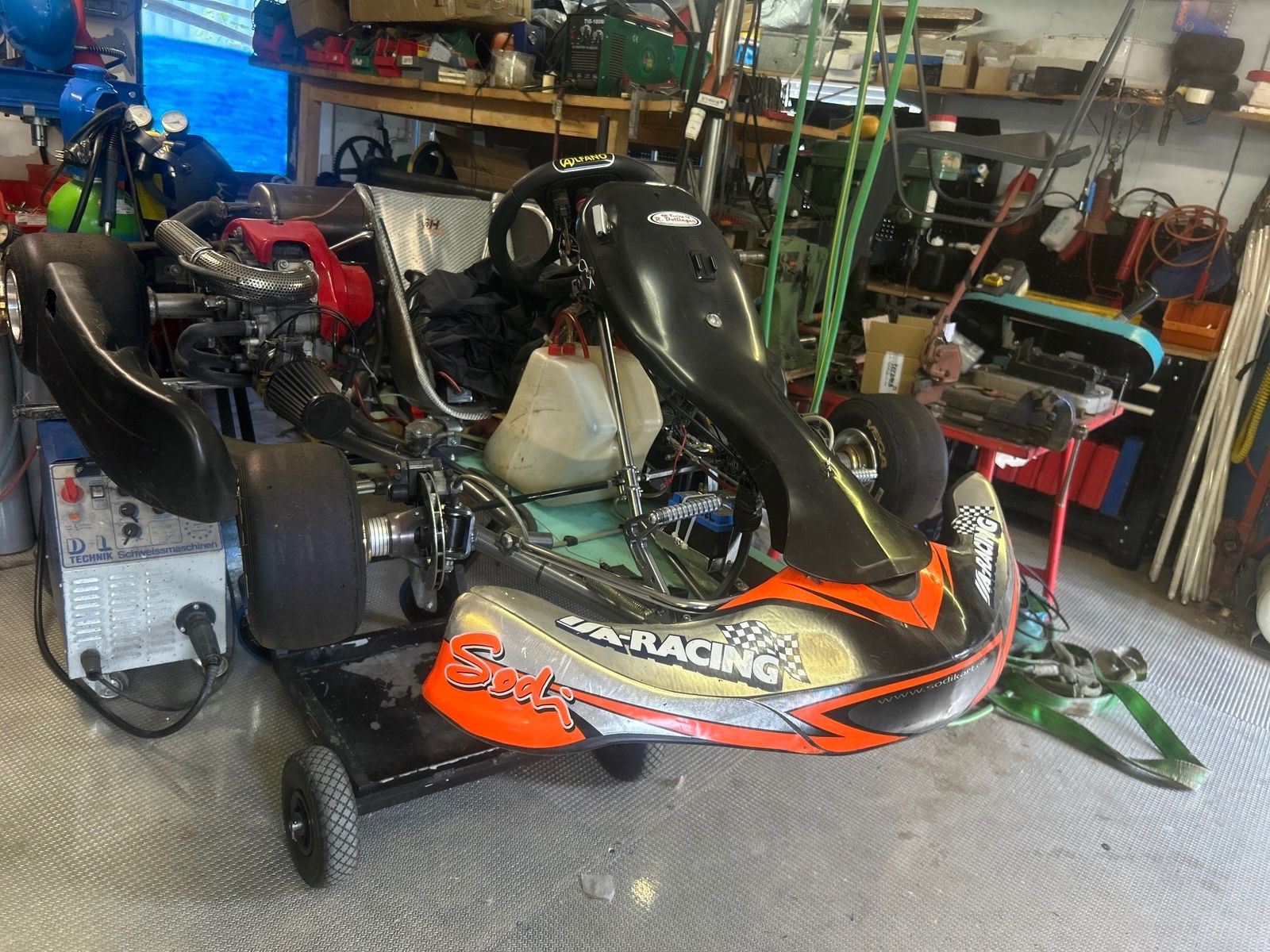 Go-Kart: WANKEL 407ccm Rennkart inkl. Transportwagen ,Satz Sliks u. Z – Usato da Büsserach venduto da ronnin1 1