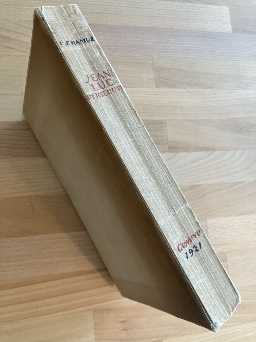 Libri: C.F. RAMUZ & E. VALLET - Jean-Luc Persécuté – Usato da Lausanne venduto da Willandco 9