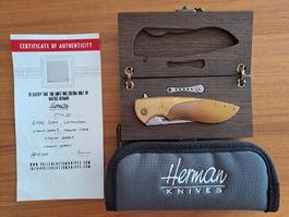 Herman Knives Sting / Taschenmesser aus Titanium