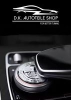 Mercedes AMG Multimedia Taste Aufkleber aus Metall 47mm Neu