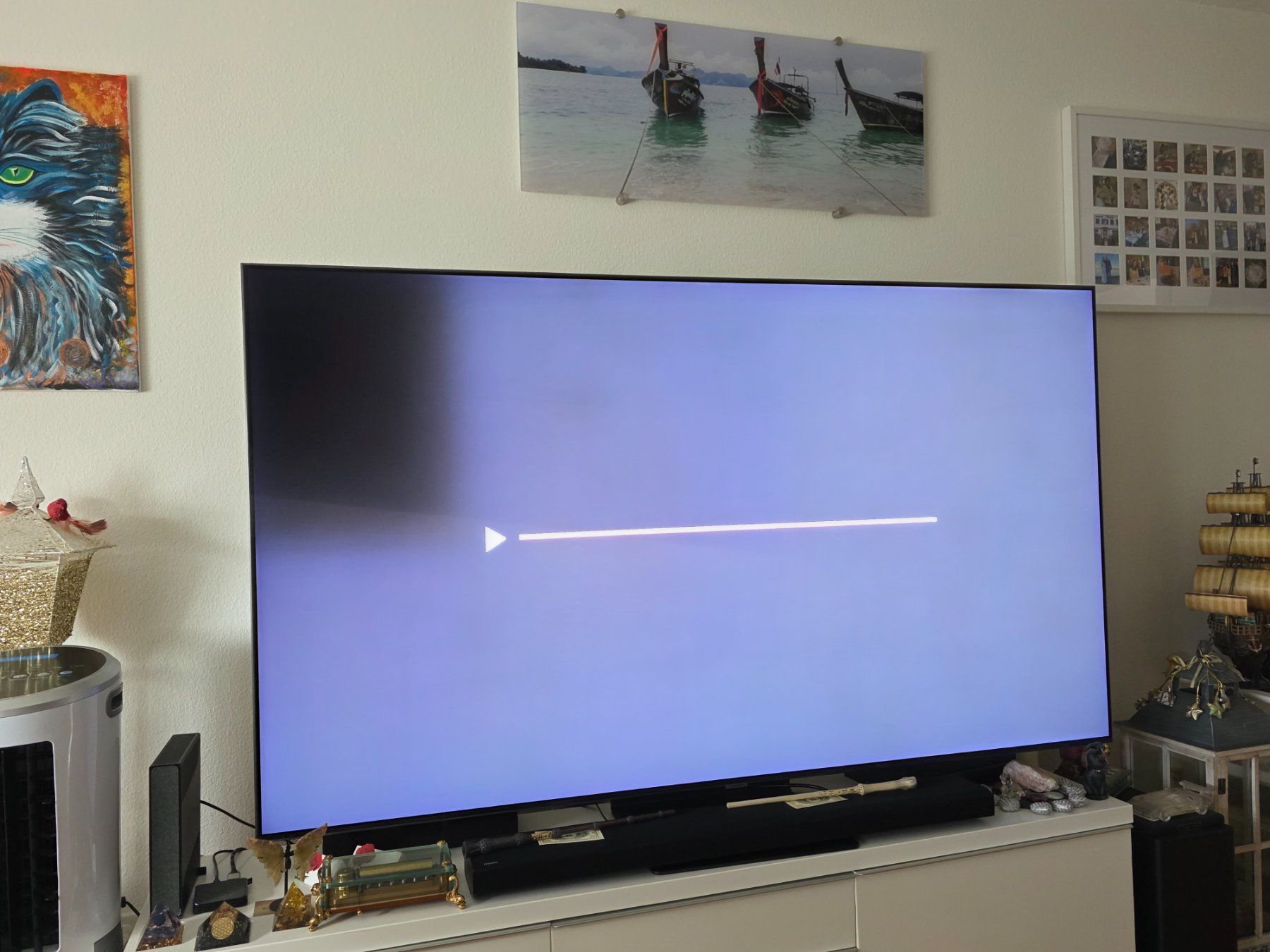 Samsung Televisori: Samsung 75 Zoll QLED 2022 – Usato da Richterswil venduto da Flowercook 2