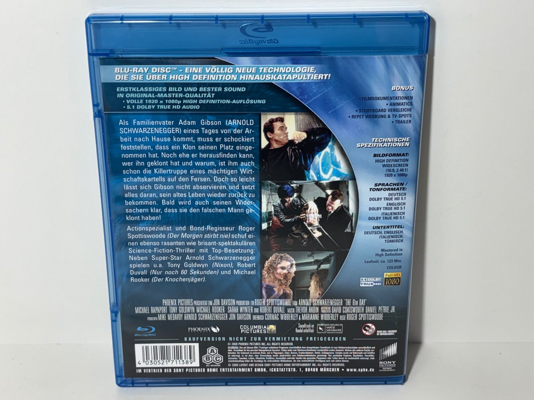 Alle DVDs: The 6th Day Blu Ray – Gebraucht aus Wilderswil von Mr.Fury 1