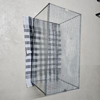 Hamsterkäfig mit Gitterdeckel 60 x 30 x 30 cm gebraucht