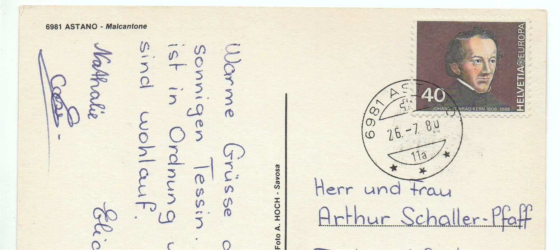 Cartes postales: ASTANO - Malcantone – D'occasion à Jona par philajona 1