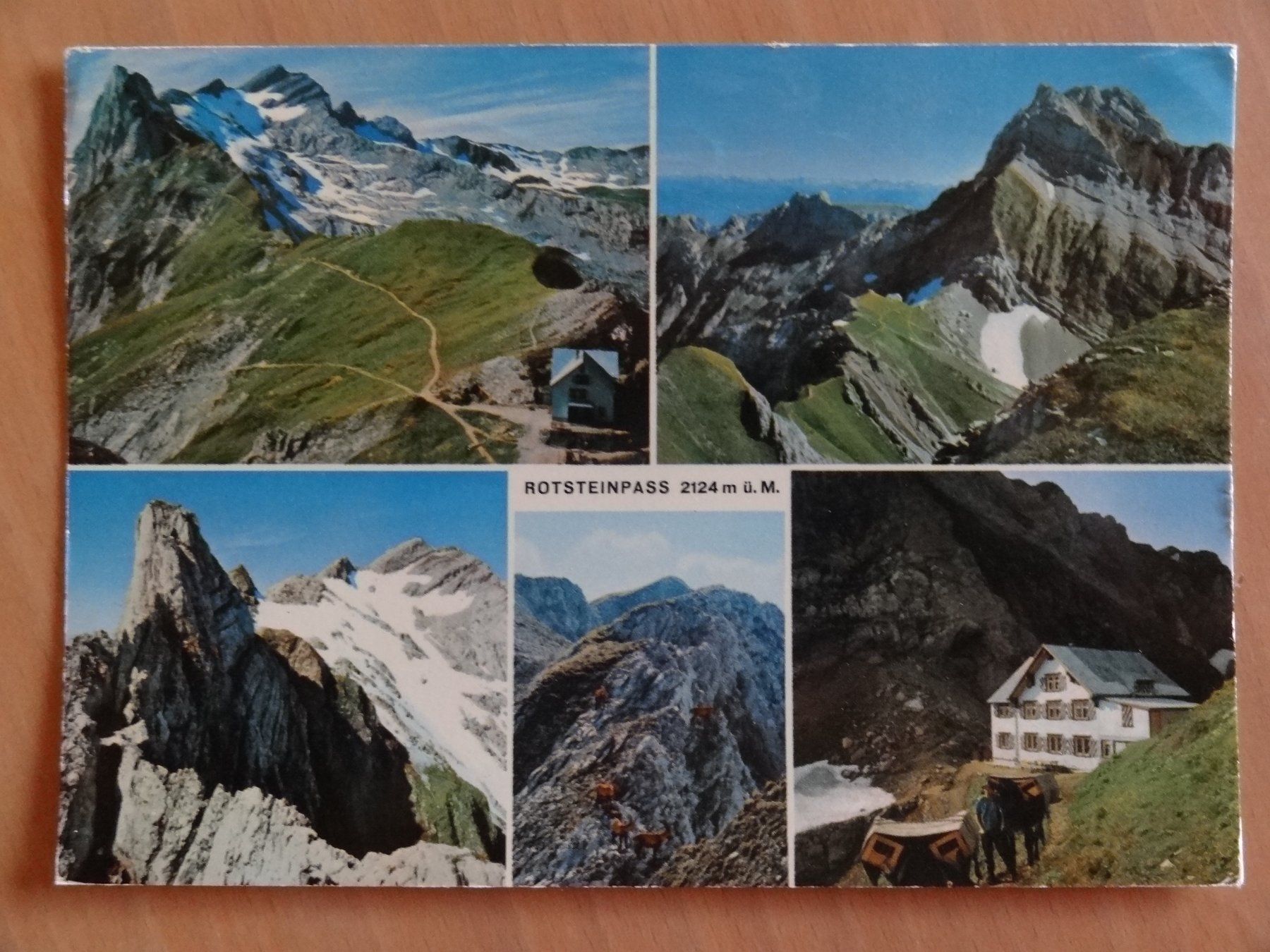 Cartoline postali: Rotsteinpass - 1974 – Usato da St Léonard venduto da Riglin