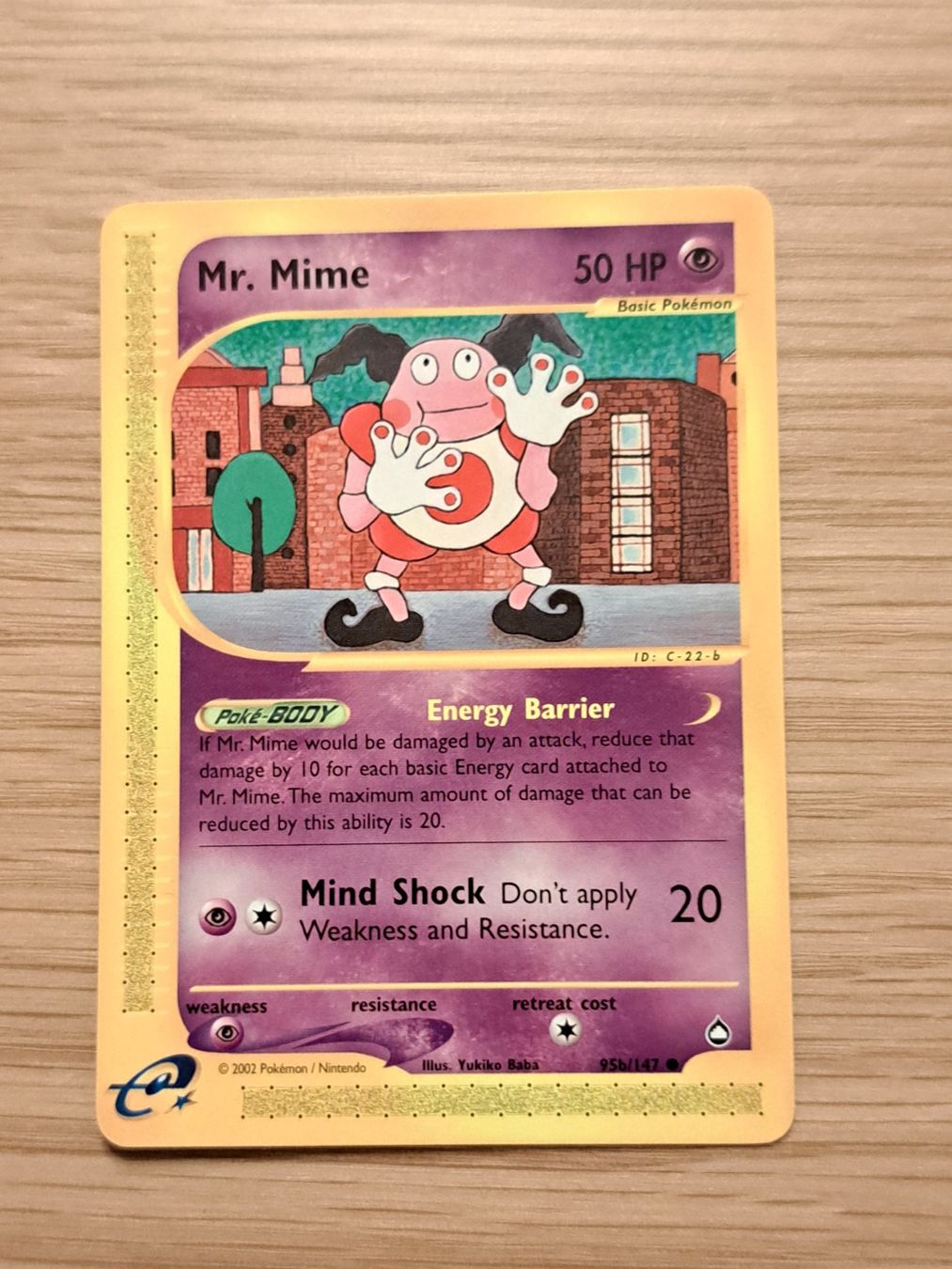 Pokémon TCG Aquapolis Mr. Mime (Neu (gemäss Beschreibung)) in Rotkreuz ...