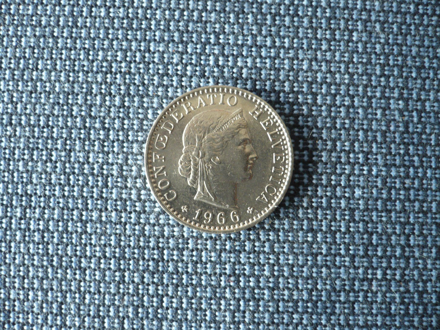 Tutti le monete: 20 Rappen 1966 – Usato da Winterthur venduto da kormorans