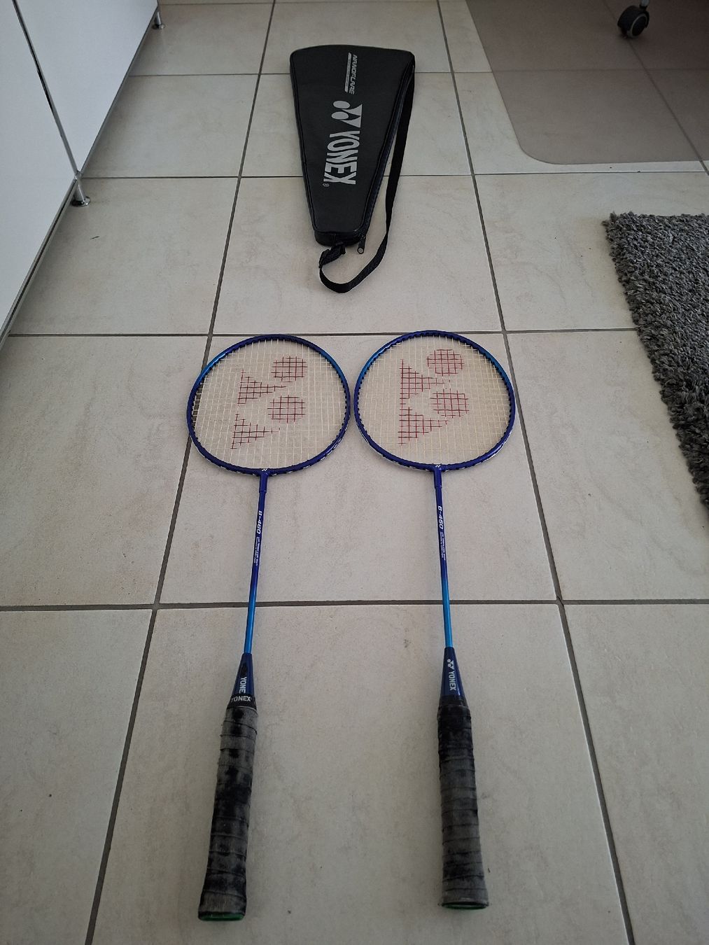 Yonex Racchette: Badmintonschläger YONEX B-460 Set mit Tasche – Usato da Uster venduto da mak_mw2n 1