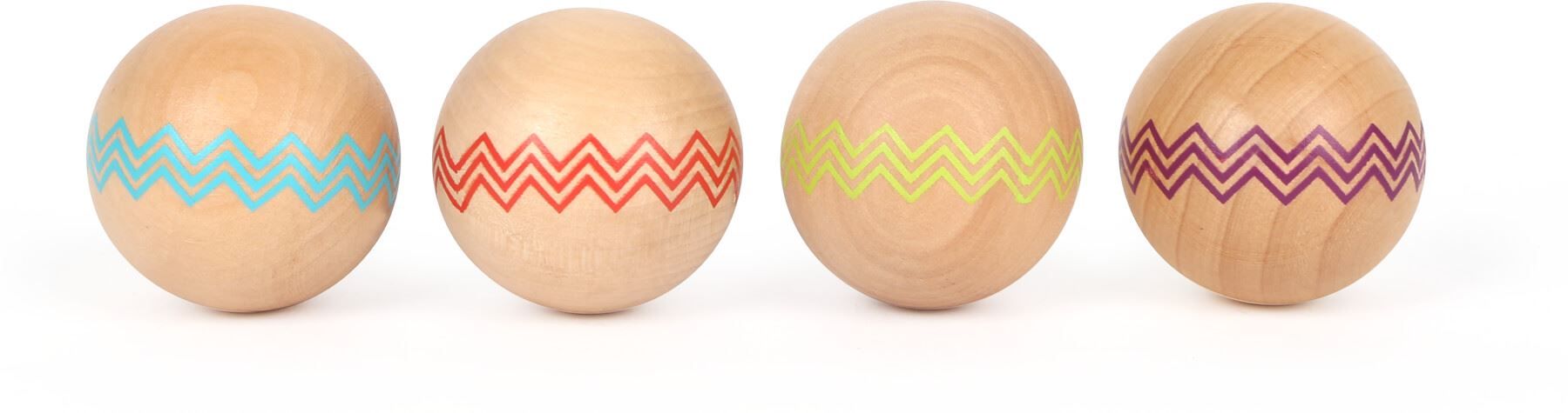 Giochi: Boule Set "Active" mit 8 Kugeln aus Holz – Nuovo e nell'imballaggio originale da Wettingen venduto da Swala 3