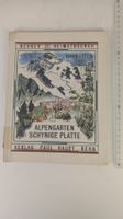 Berner Heimatbücher: Alpengarten Schynige Platte 1955