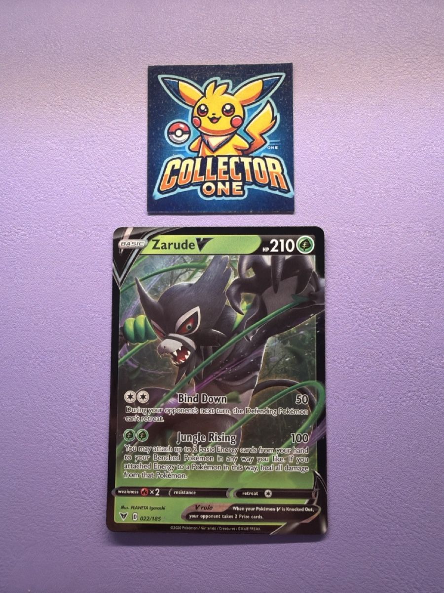 Pokémon Carte collezionabili: Pokemon Zarude V 2021 Top – Nuovo (secondo la descrizione) da Lommiswil venduto da CollectorOne