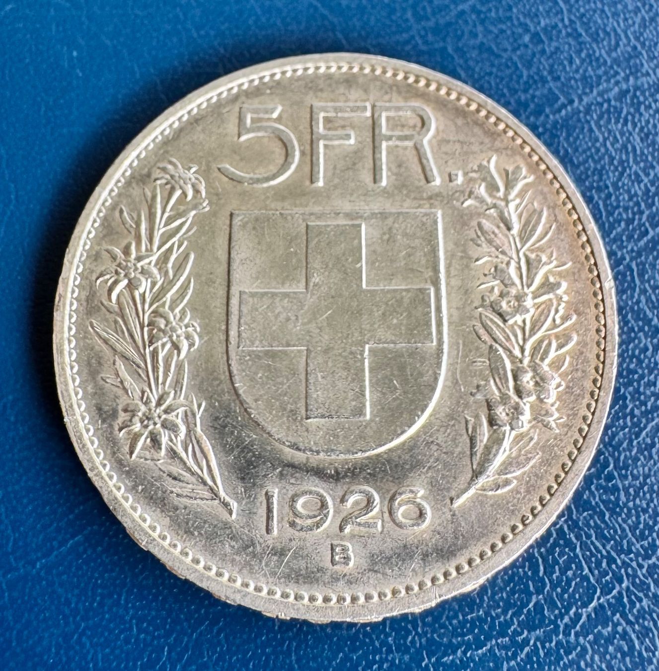 Tutti le monete: 5 Fr. Silbermünze 1926 B – Usato da Ebikon venduto da Dmasterx 3