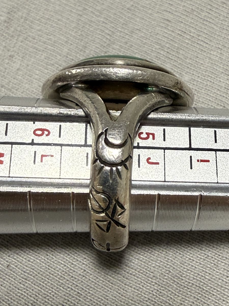 Bagues: Antik Ring Silber mit Turkis – D'occasion à Oberhof par RealStone 2