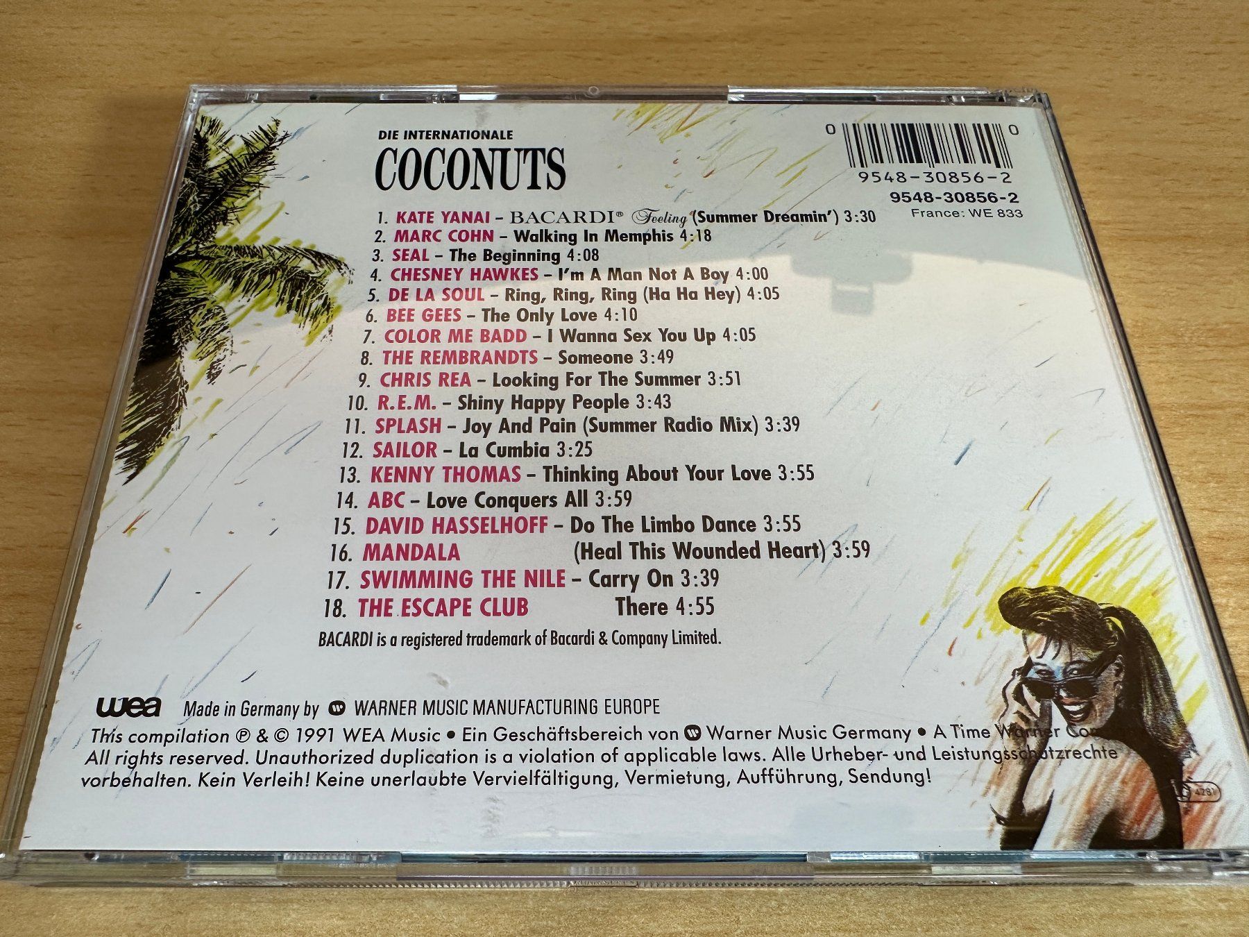 CD: Various – Die Internationale Coconuts – Usato da Rikon im Tösstal venduto da Alpenmutz 1