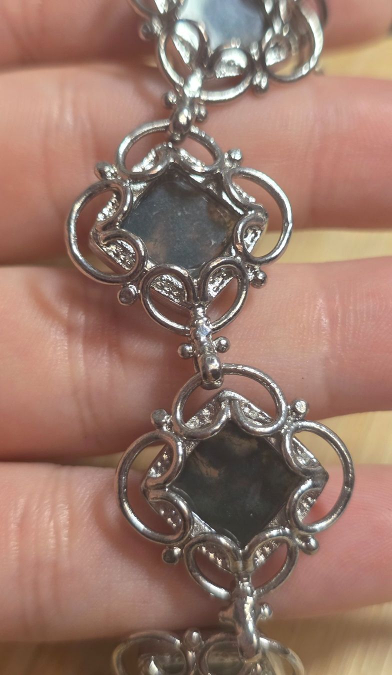 Mineralien & Heilsteine: Moosachat Edelstahl Armband E – Neu und originalverpackt aus Matzingen von Shay_Crystalz 2