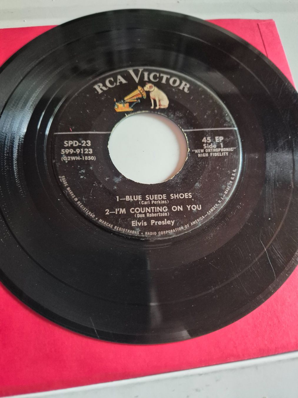 Dischi in vinile: ELVIS PRESLEY SPD 23 VERY RARE US EP – Usato da basel venduto da oldtimer77 6