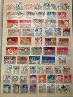 Briefmarkensammlung mit 444 Marken in Album,plus lose Marken