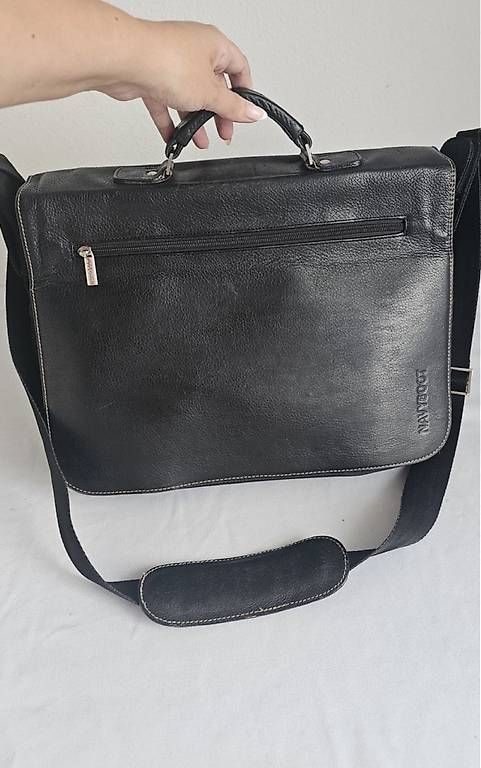 Borse: ***NAVYBOOT *** Umhängetasche leder – Usato da Ebikon venduto da Marino78