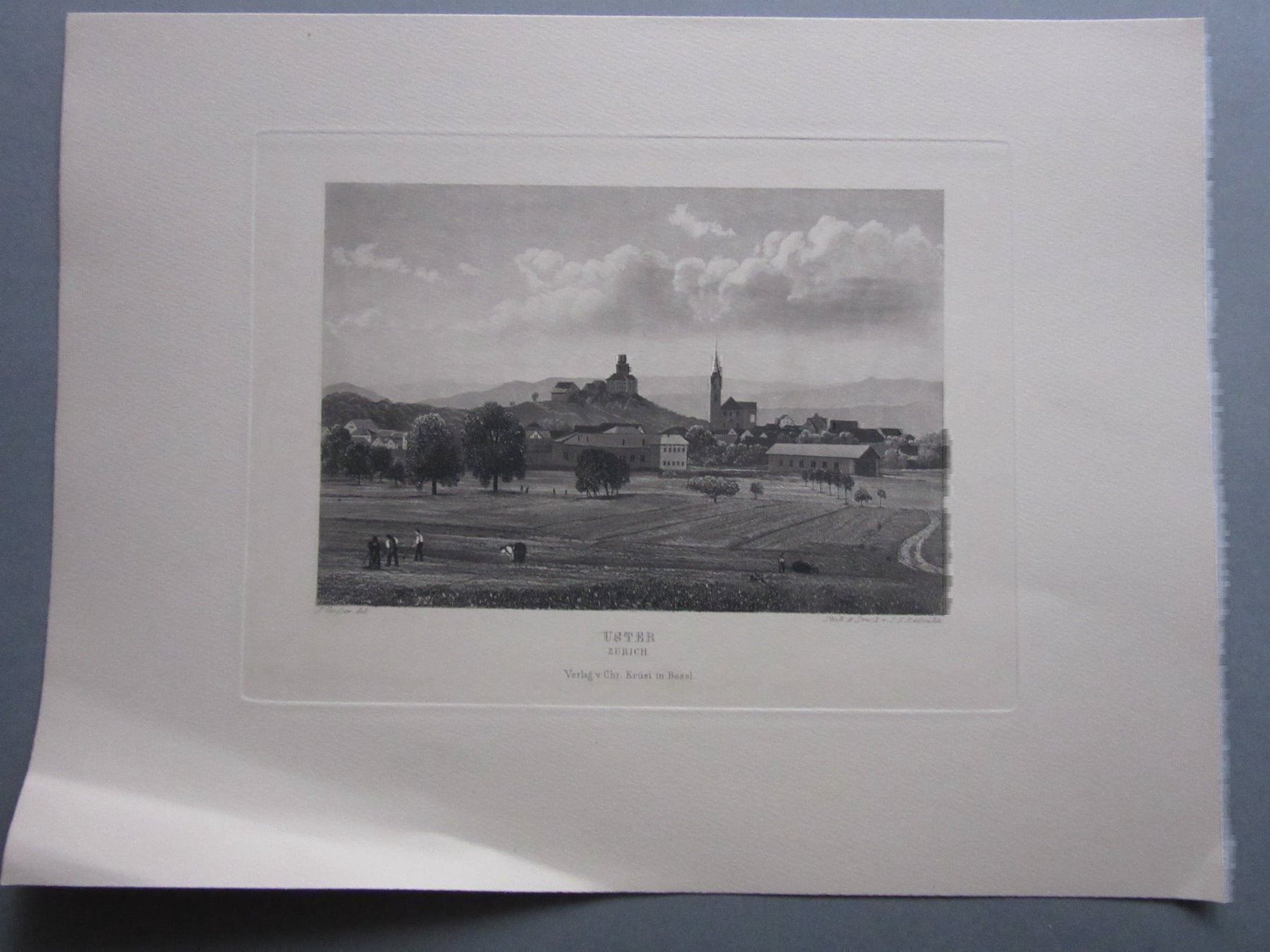Stiche: USTER  AQUATINTA – Gebraucht aus Gersau von grafik-kunst
