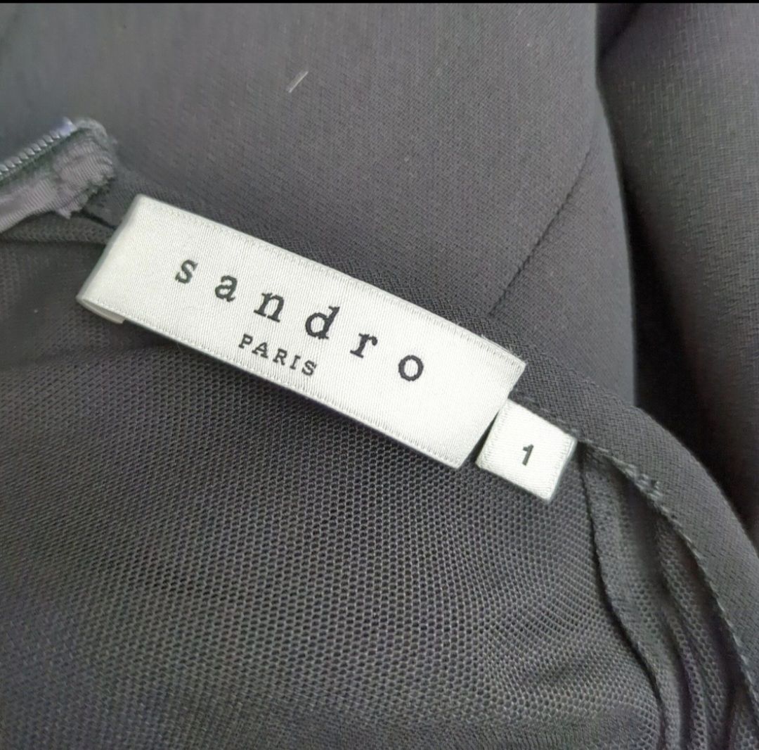 Sandro Tute: Sandro Paris - Combinaison pantalon noire chic - Taille 1 (S – Nuovo (secondo la descrizione) da Le Locle venduto da QUALI-PRIX 1